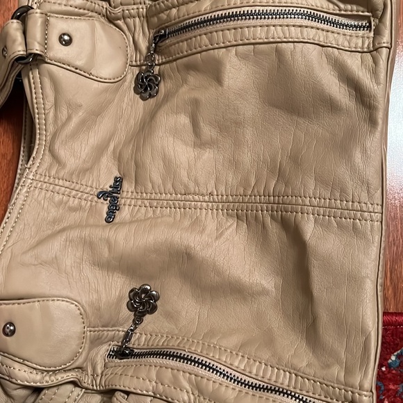 Angelkiss tan multi-pocket purse - Picture 6 of 8